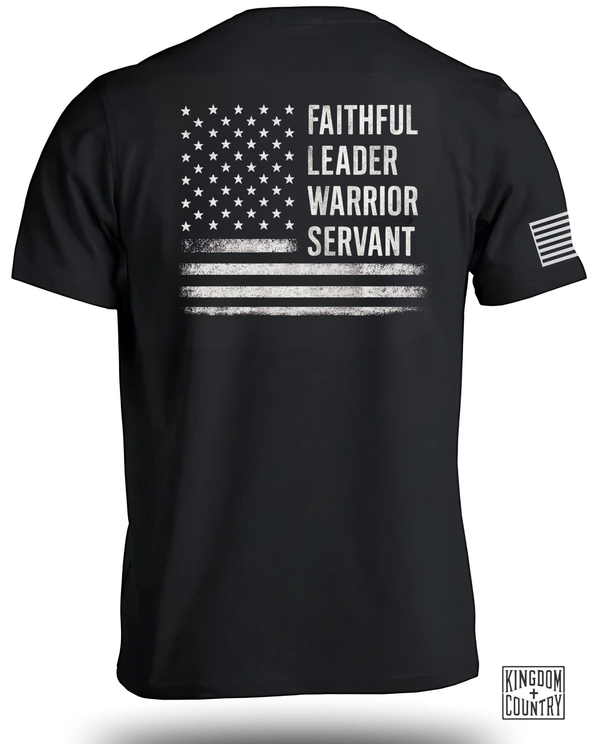 Faithful Leader Warrior Servant Graphic Tee product
