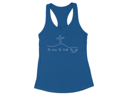 The Way The Truth The Life Tank Top Christian product