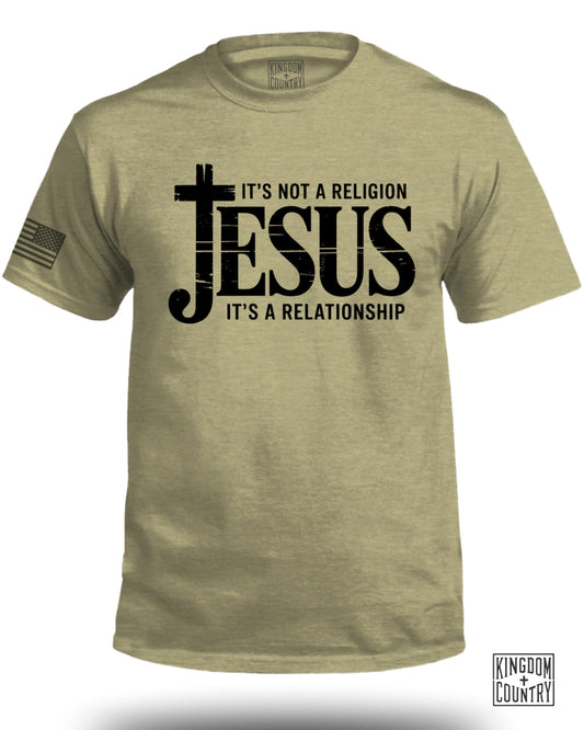 It's Not a Religion Jesus It's a Relationship T-shirt product