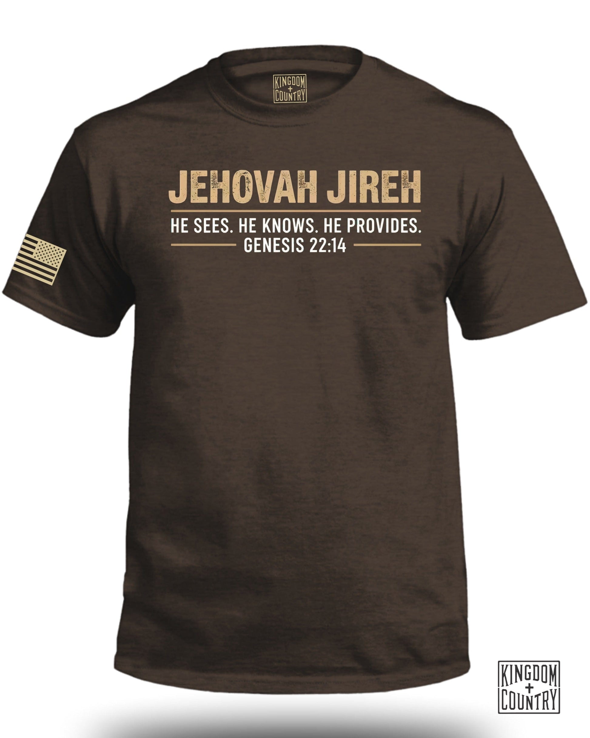Jehovah Jireh Genesis 22:14 Scripture T-shirt product