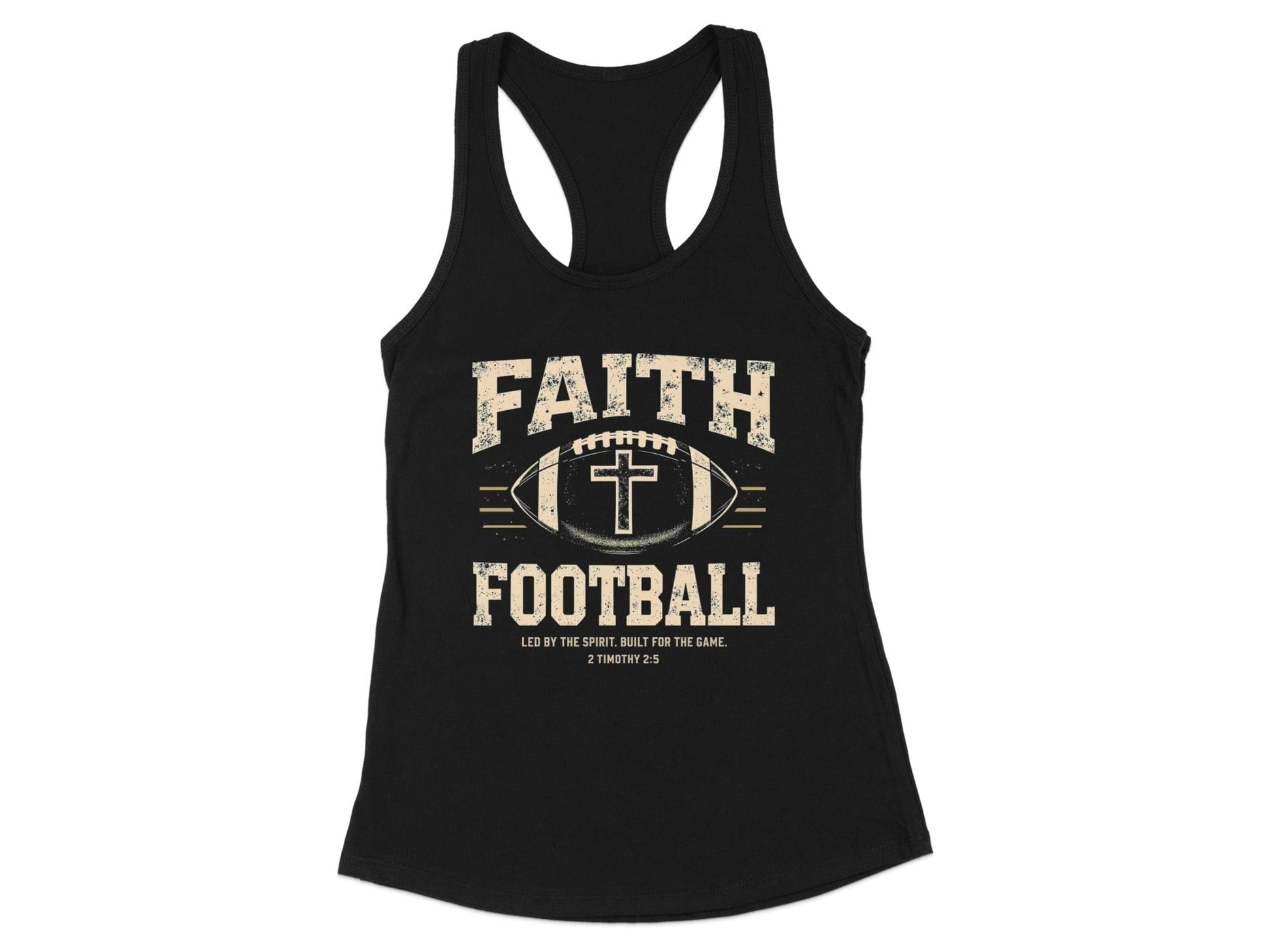 Faith Football Women's Tank Top Apparel Product