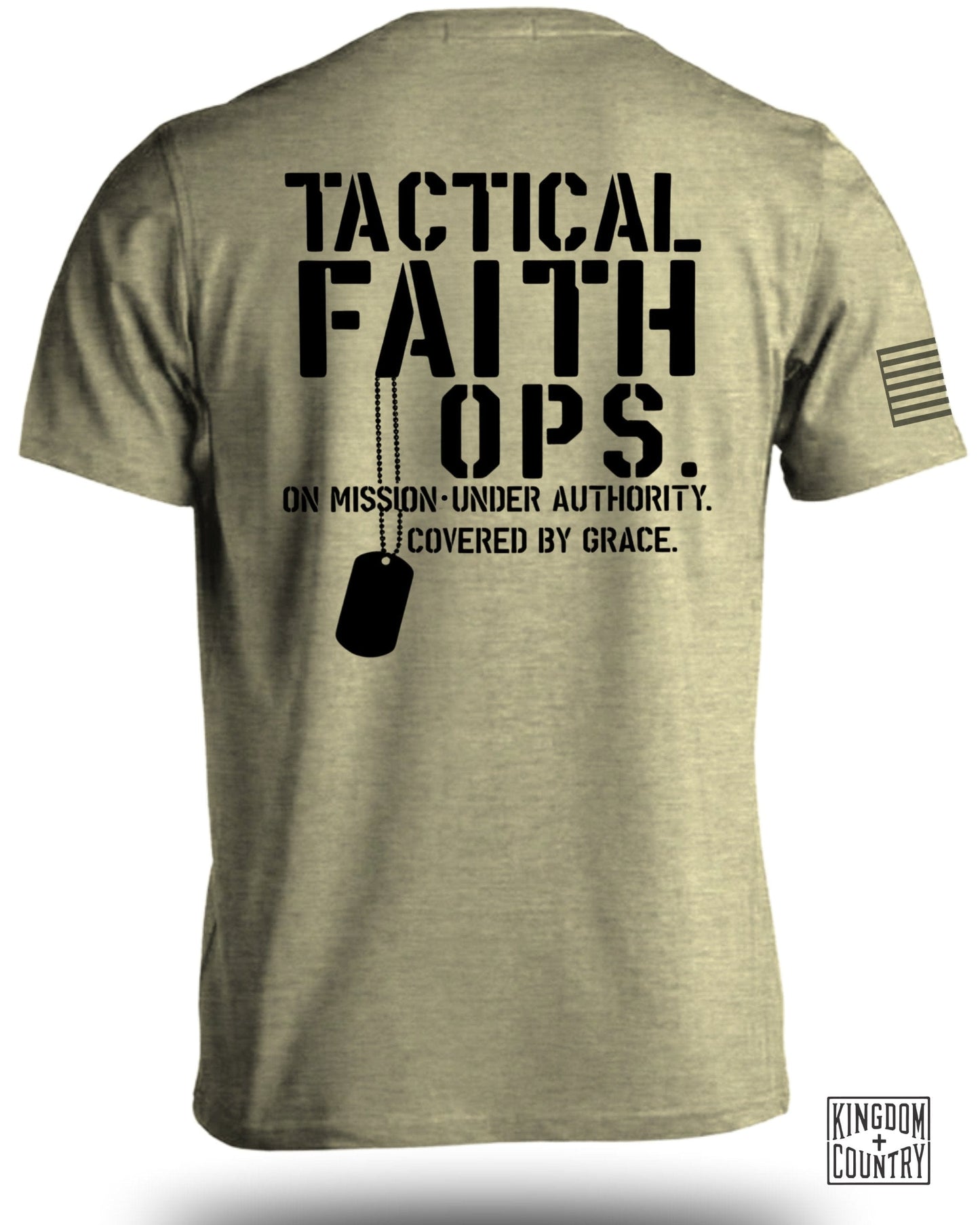 Tactical Faith Ops Graphic Statement Shirt product type