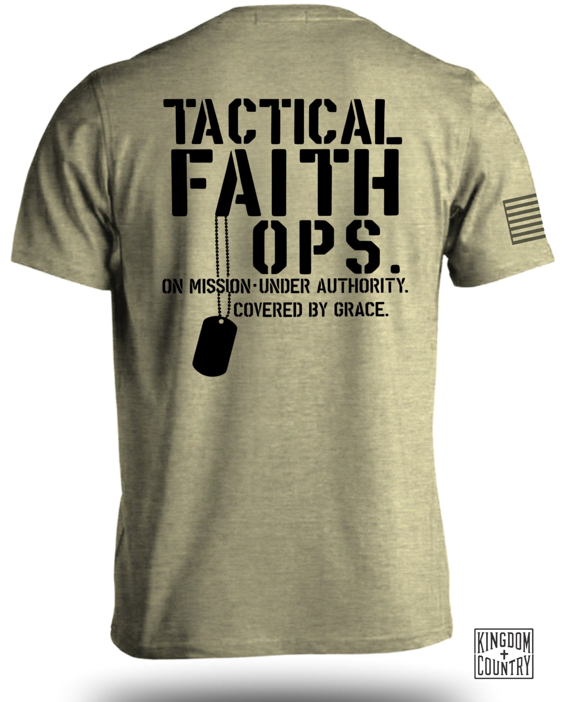 Tactical Faith Ops Graphic Statement Shirt product type