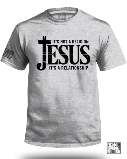 Jesus It's a Relationship Christian T-Shirt product type