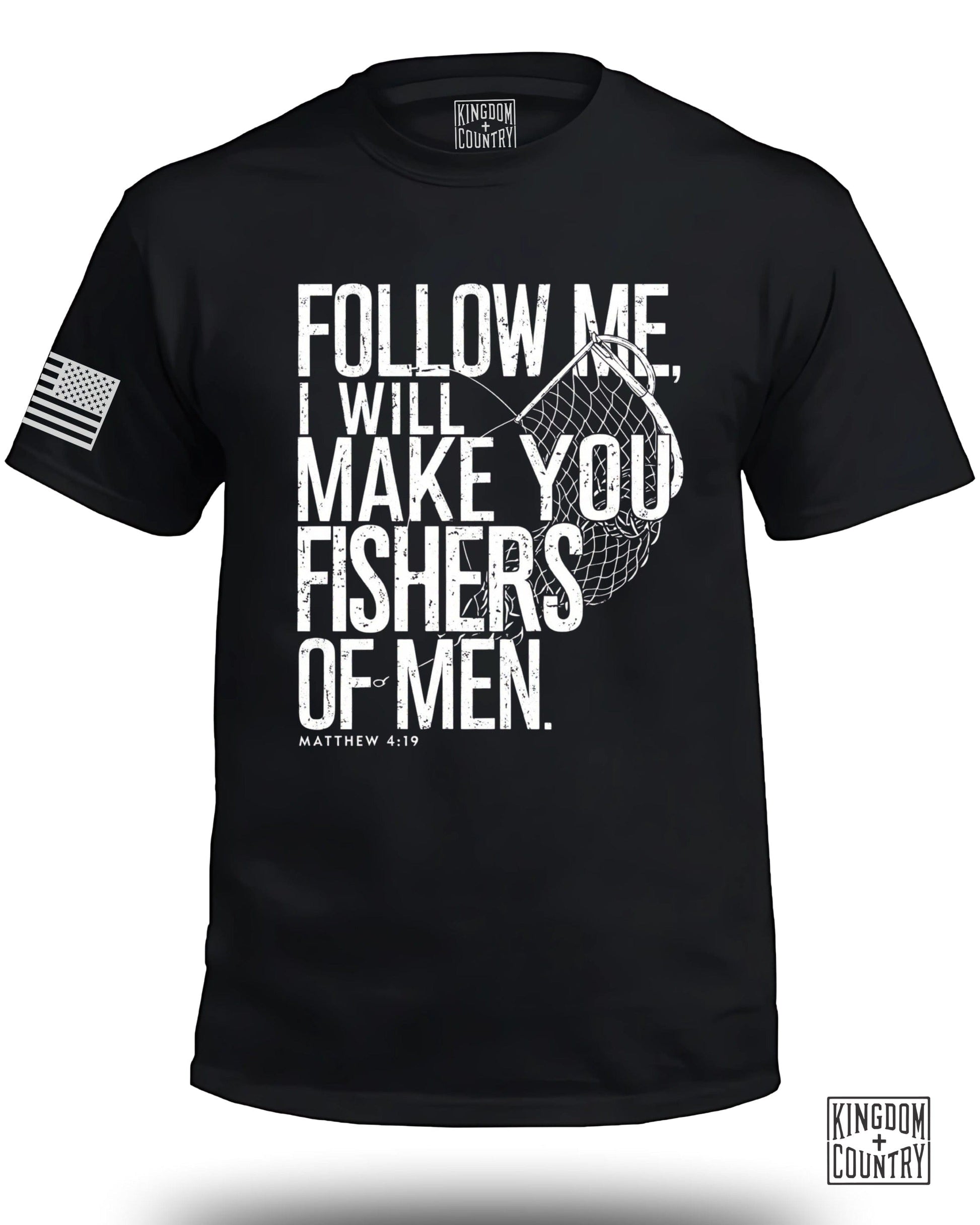 Follow Me Matthew 4:19 Fishers of Men Shirt product type