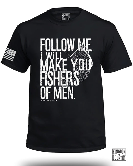 Follow Me Matthew 4:19 Fishers of Men Shirt product type
