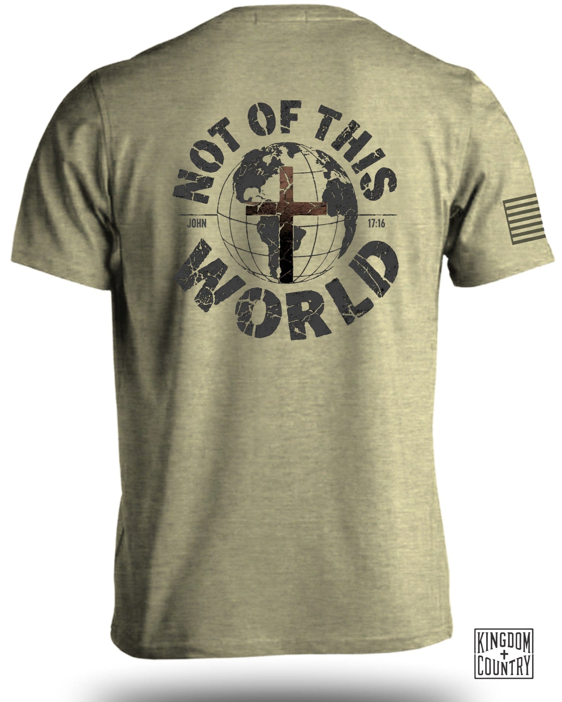 Not of This World John 17:16 Graphic T-Shirt product type
