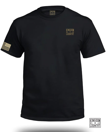 Black Kingdom Country Logo Patriotic Style T-Shirt product