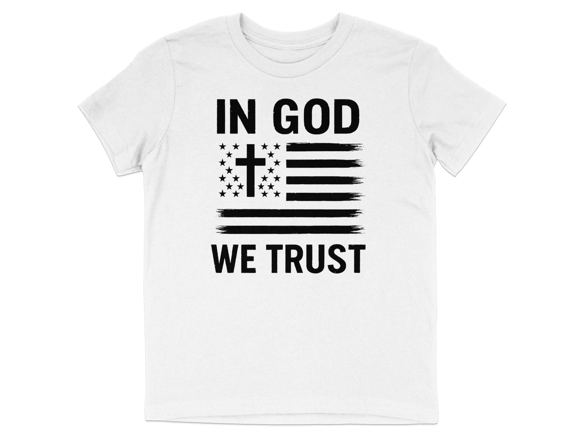 In God We Trust American Flag Graphic T-shirt