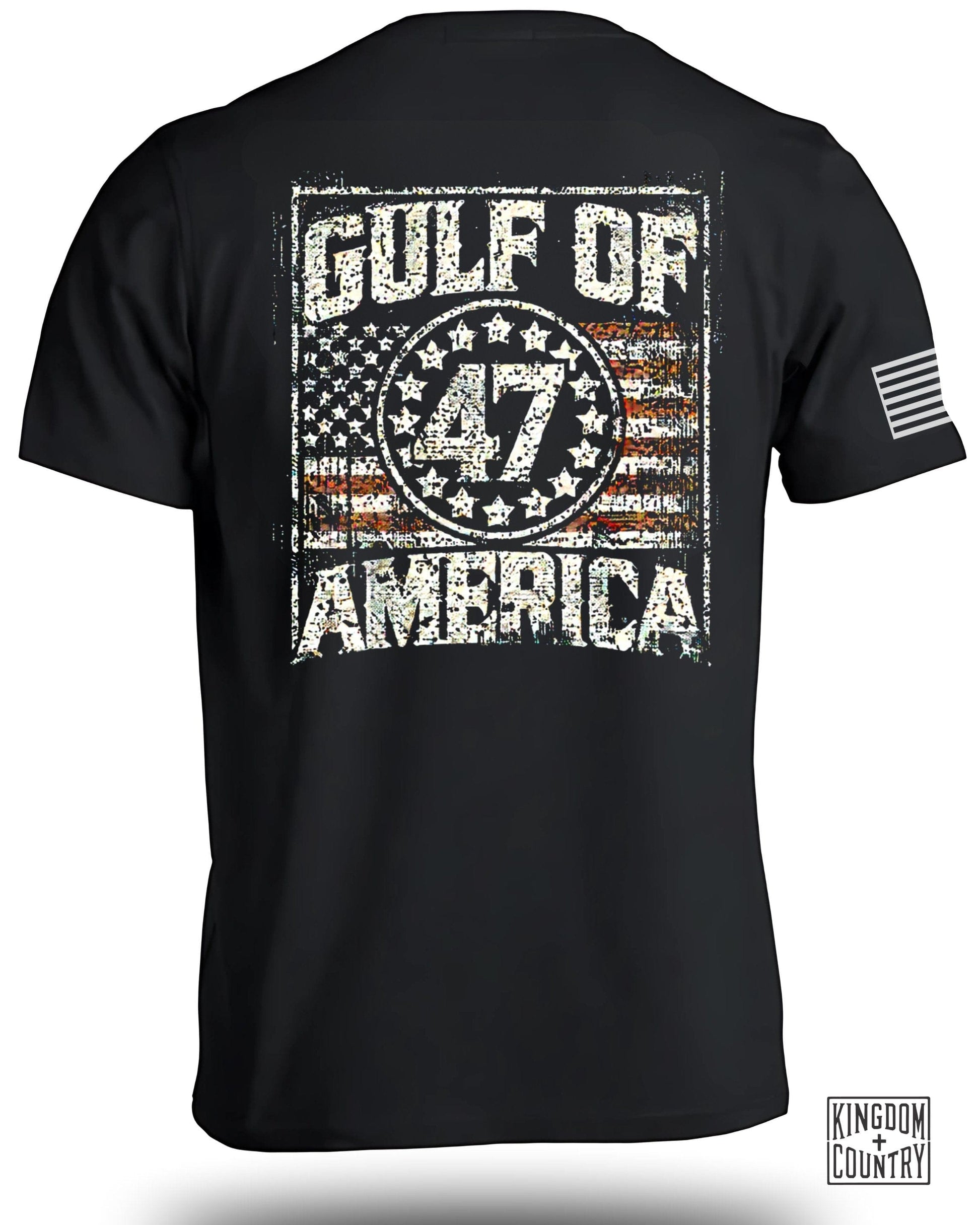 Gulf of America 47 Flag Print Graphic T-Shirt product