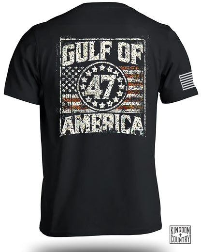 Gulf of America 47 Flag Print Graphic T-Shirt product