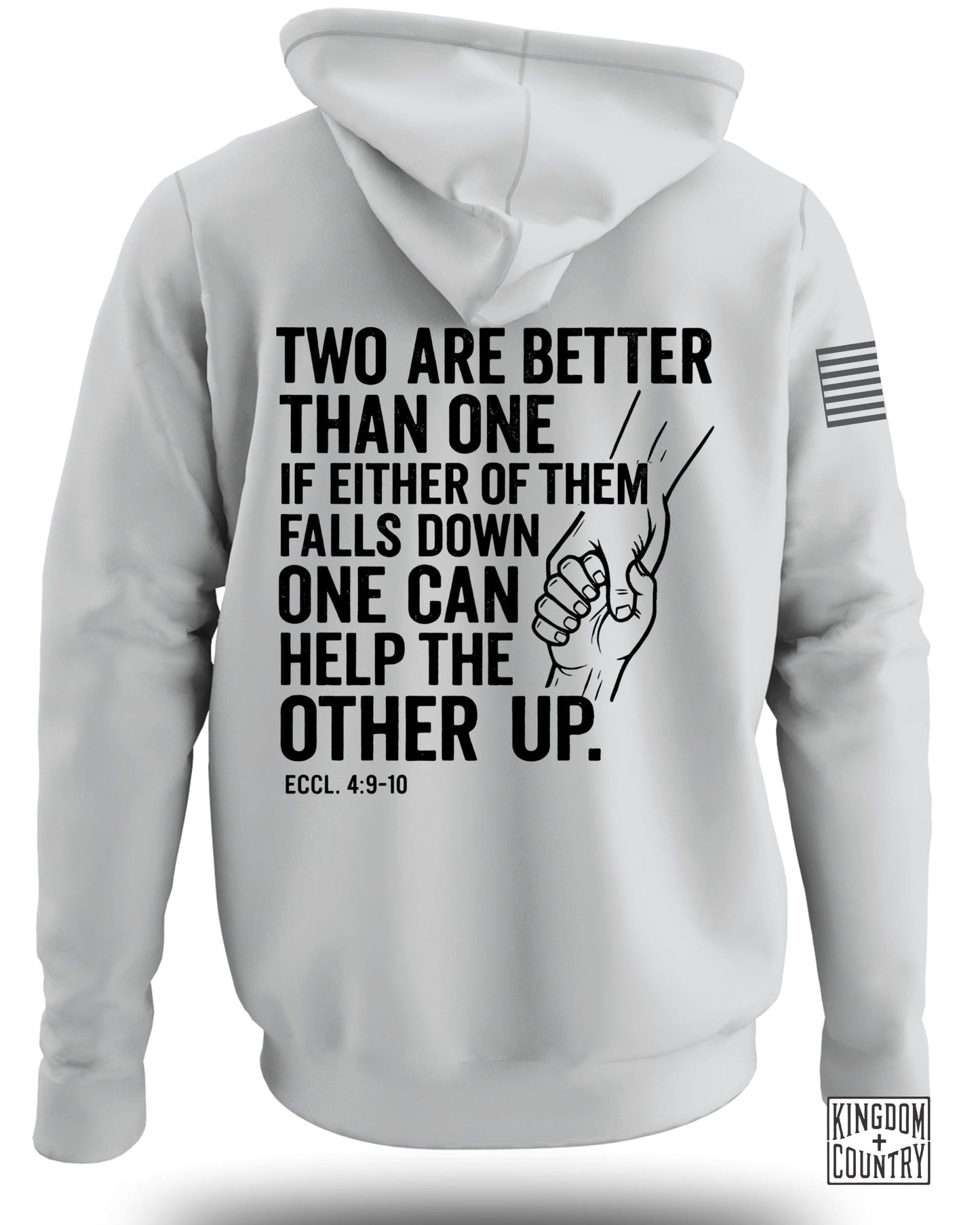 Two Are Better Than One Inspirational Hoodie product