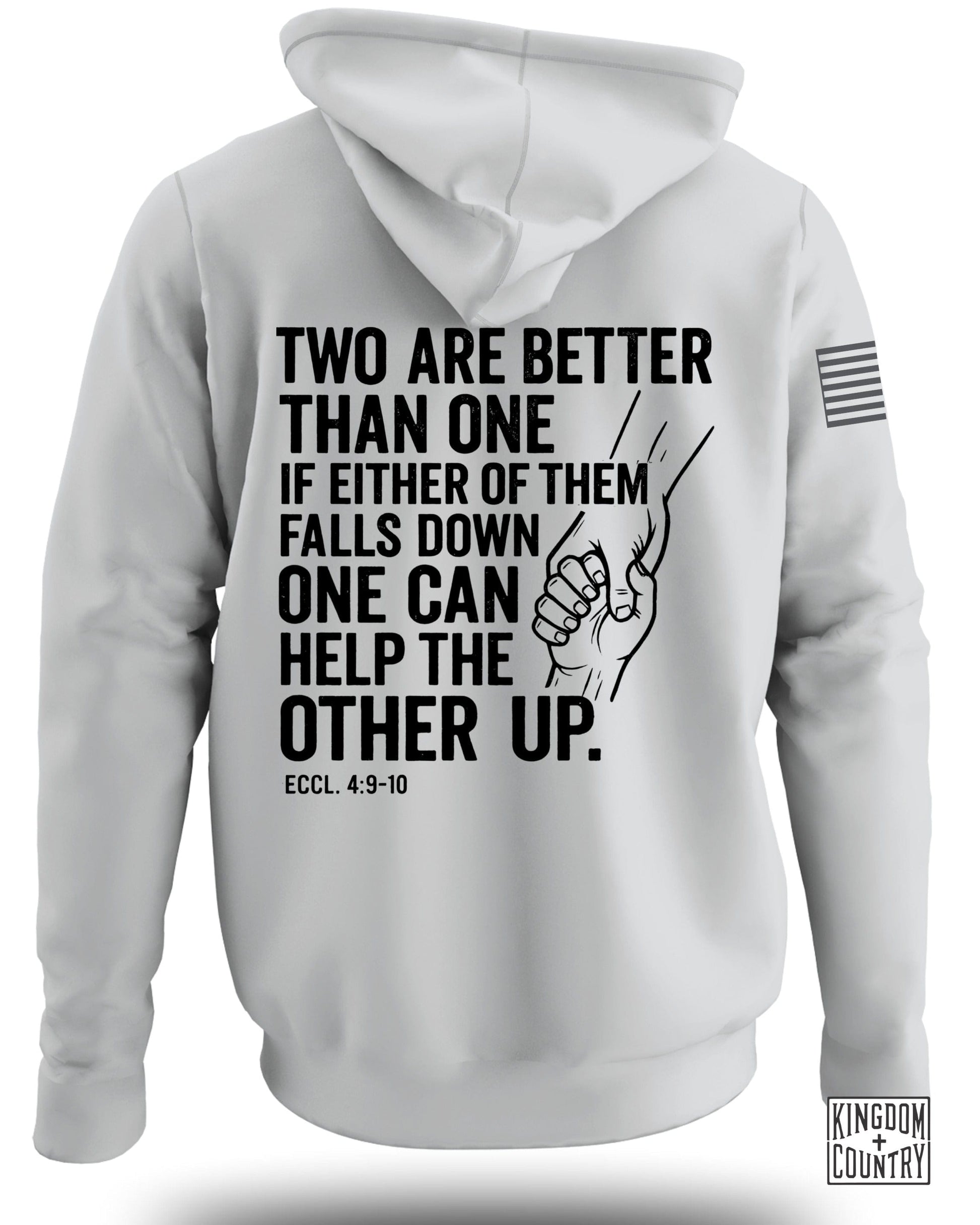 Two Are Better Than One Inspirational Hoodie product