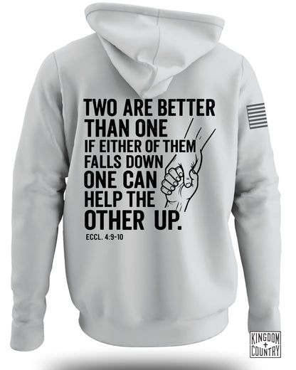 Two Are Better Than One Inspirational Hoodie product