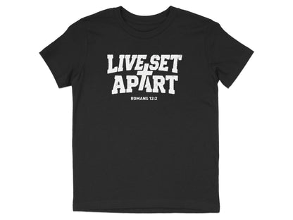 Live Set Apart Romans 12:2 Motivational Shirt