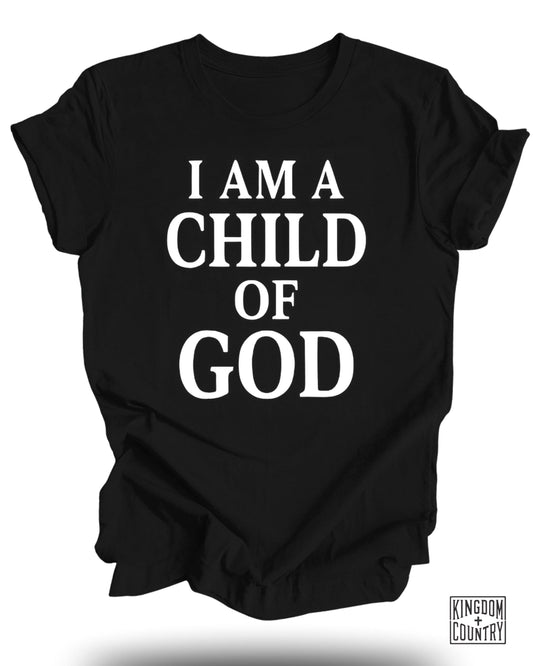 I Am A Child Of God Inspirational Graphic Tee product