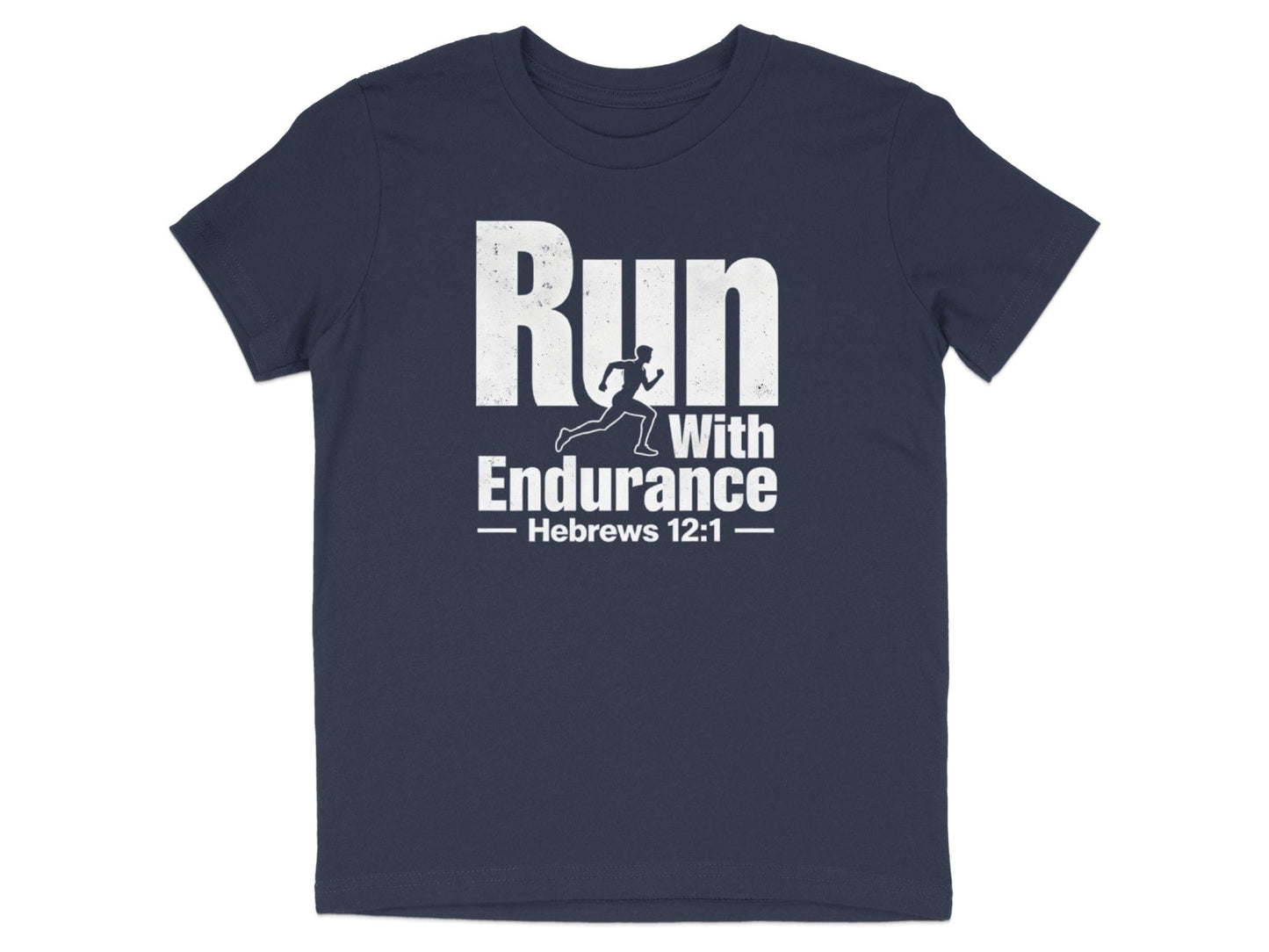 Run With Endurance Hebrews 12:1 T-shirt product