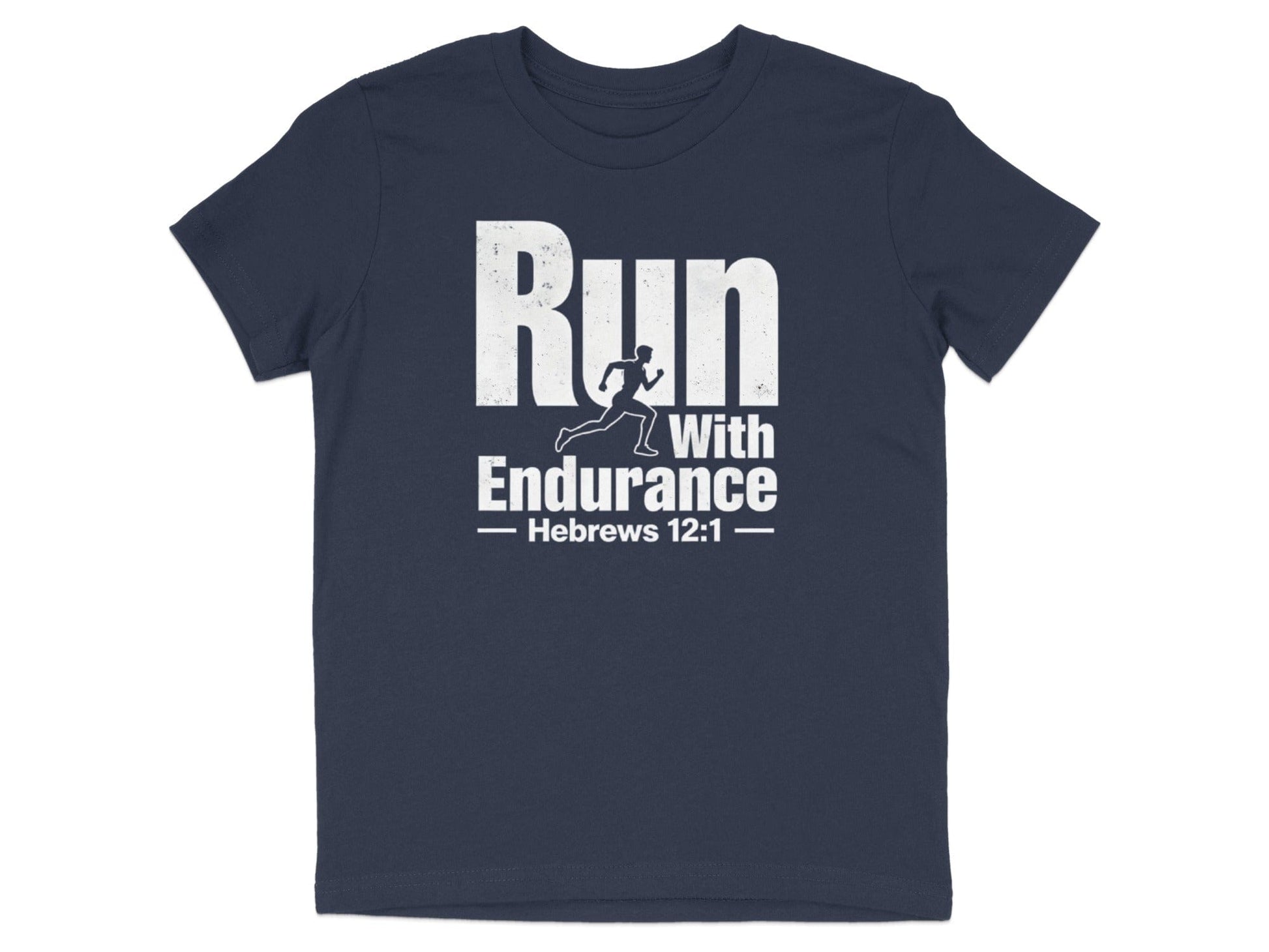 Run With Endurance Hebrews 12:1 T-shirt product