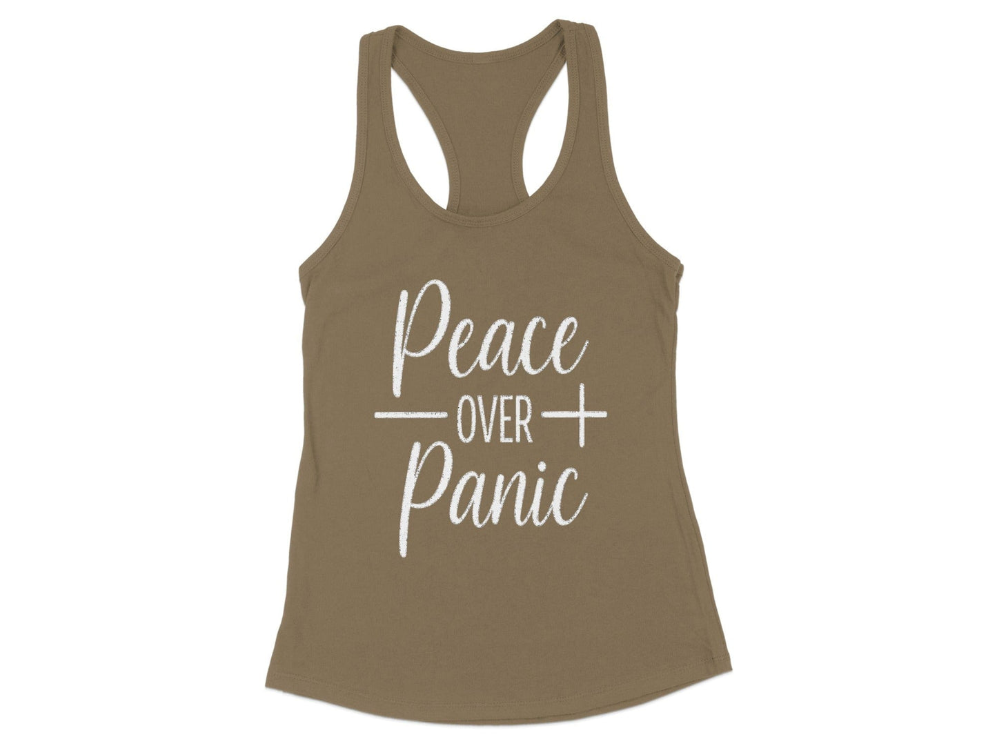 Peace Over Panic Graphic Tank Top product