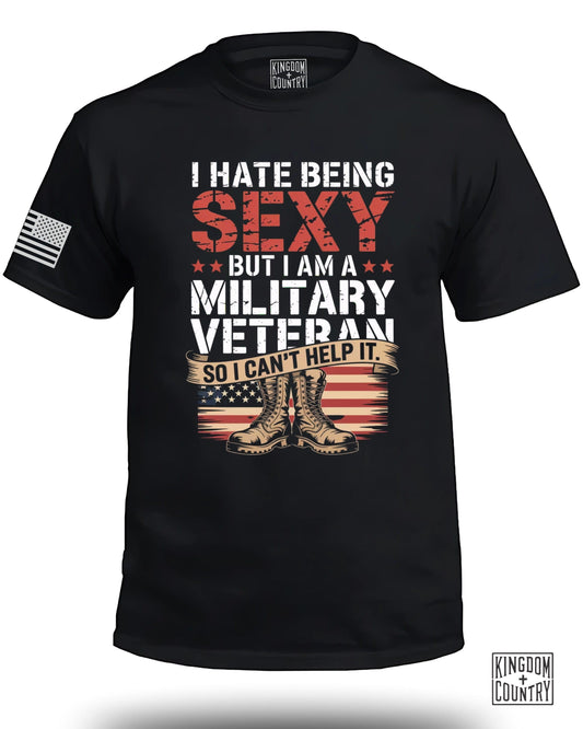 I Hate Being Sexy Military Veteran So I Can't Help It product type