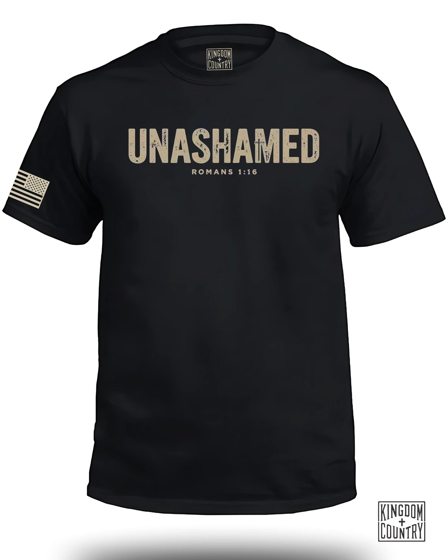 Unashamed Romans 1 16 Patriotic Graphic Shirt product