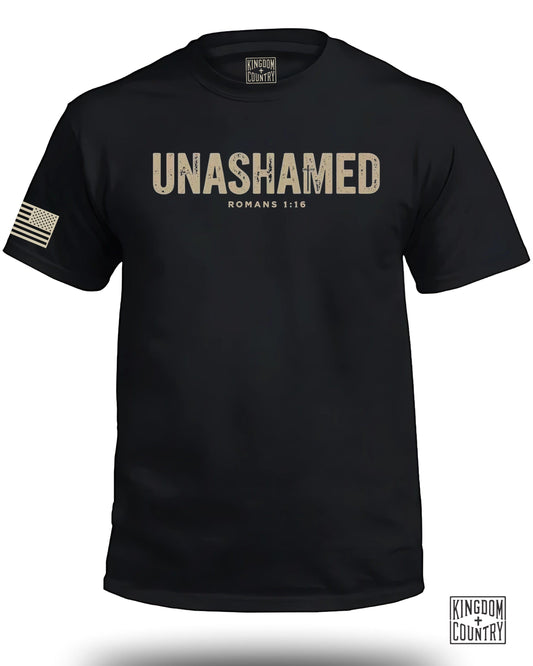 Unashamed Romans 1 16 Patriotic Graphic Shirt product