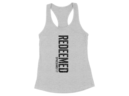 Redeemed Ephesians 1:7 Tank Top Inspirational Product