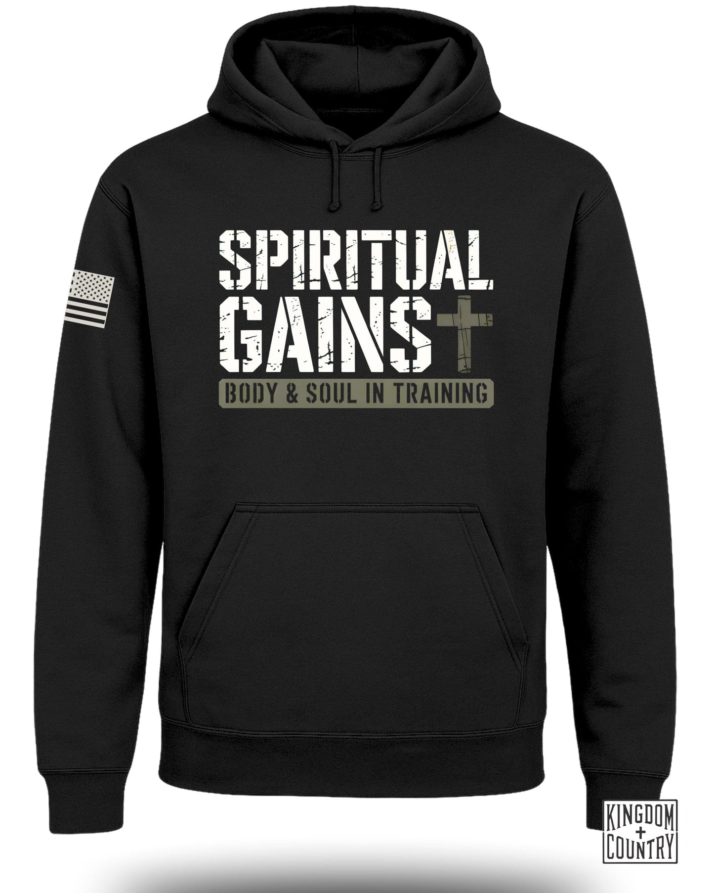Spiritual Gains Body Soul in Training Hoodie product