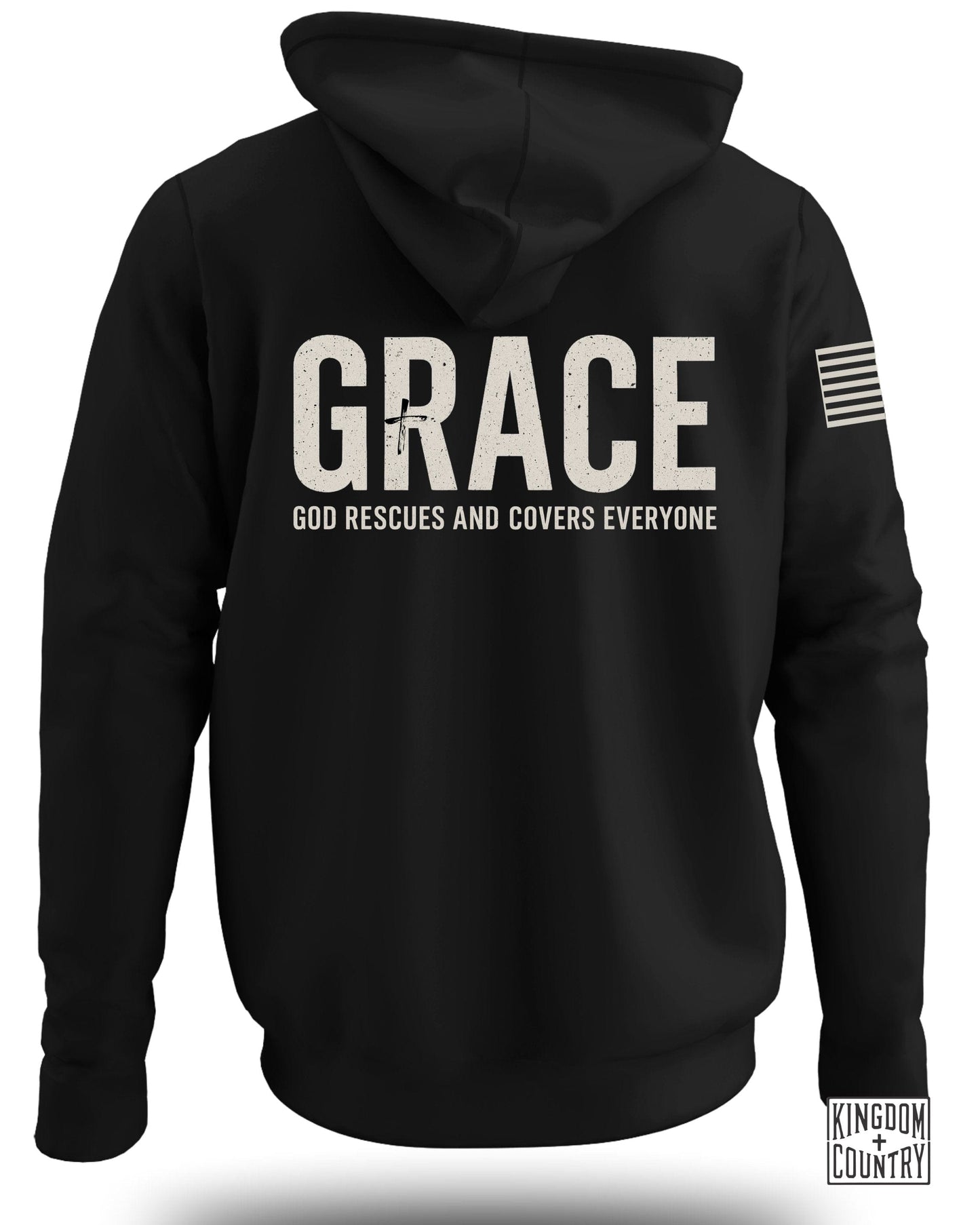 Grace God Rescues And Covers Everyone Hoodie product