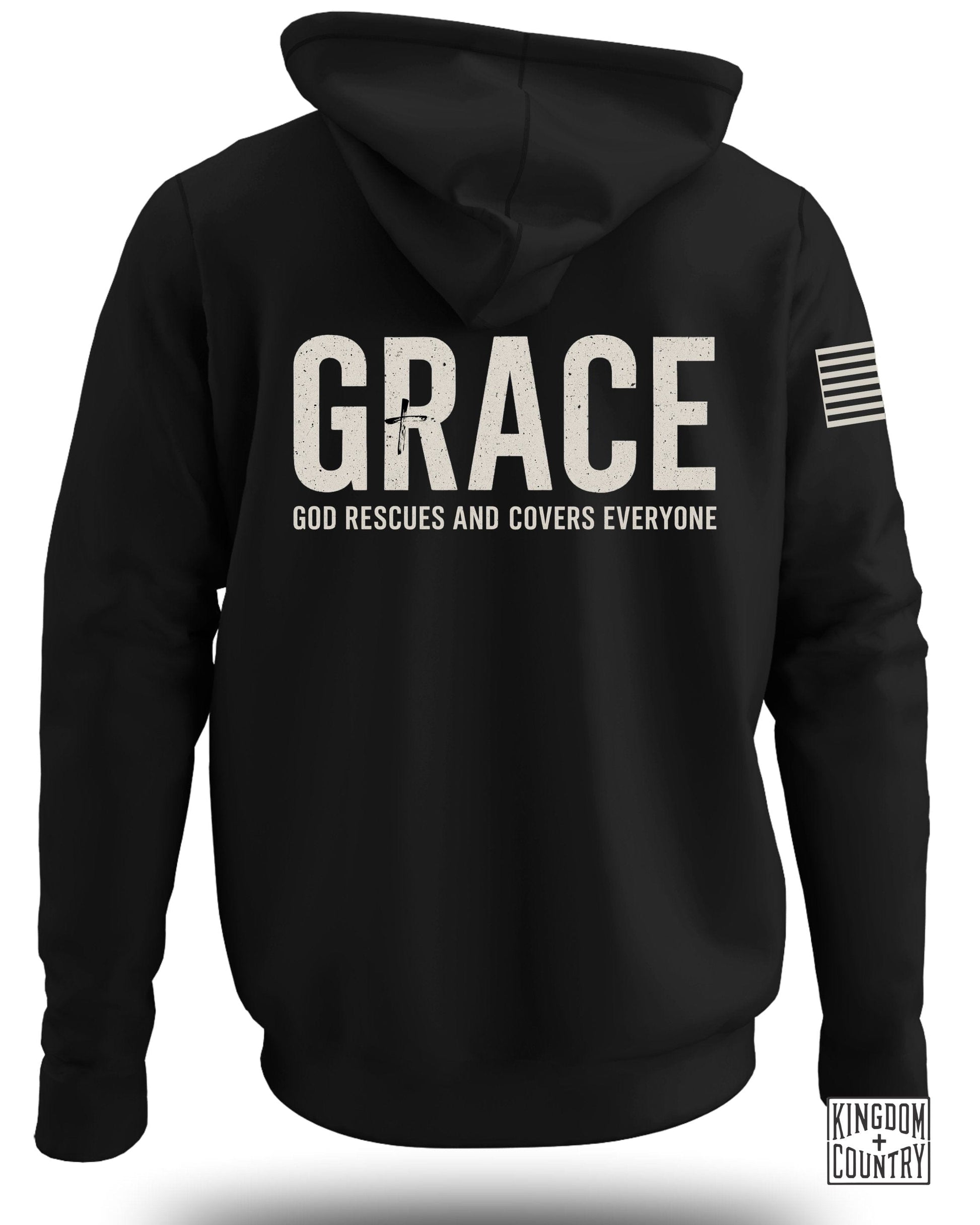 Grace God Rescues And Covers Everyone Hoodie product