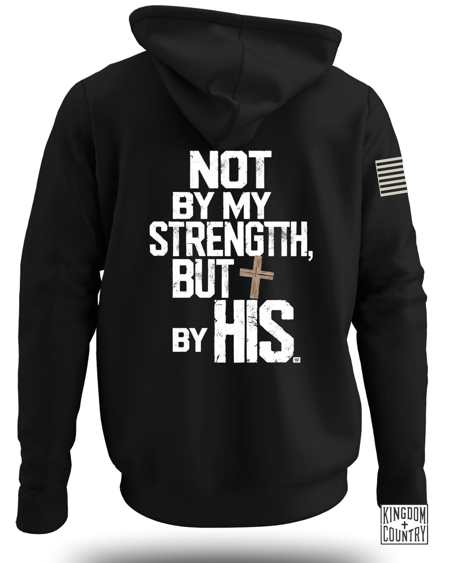 Not by My Strength but by His Hoodie Product Type