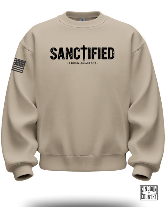 Sanctified 1 Thessalonians 523 Sweatshirt Unique Design