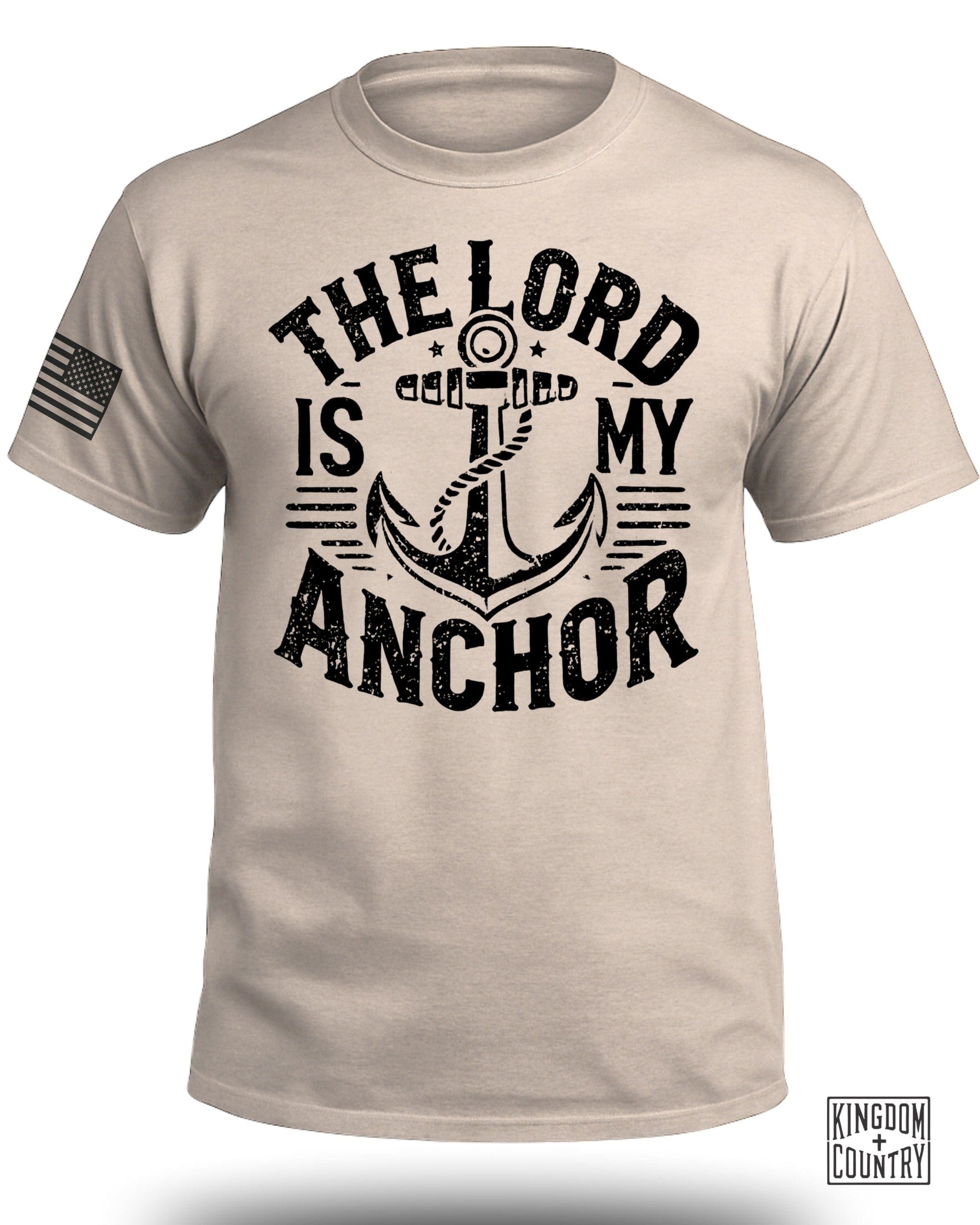 The Lord Is My Anchor Graphic Printed T-shirt product