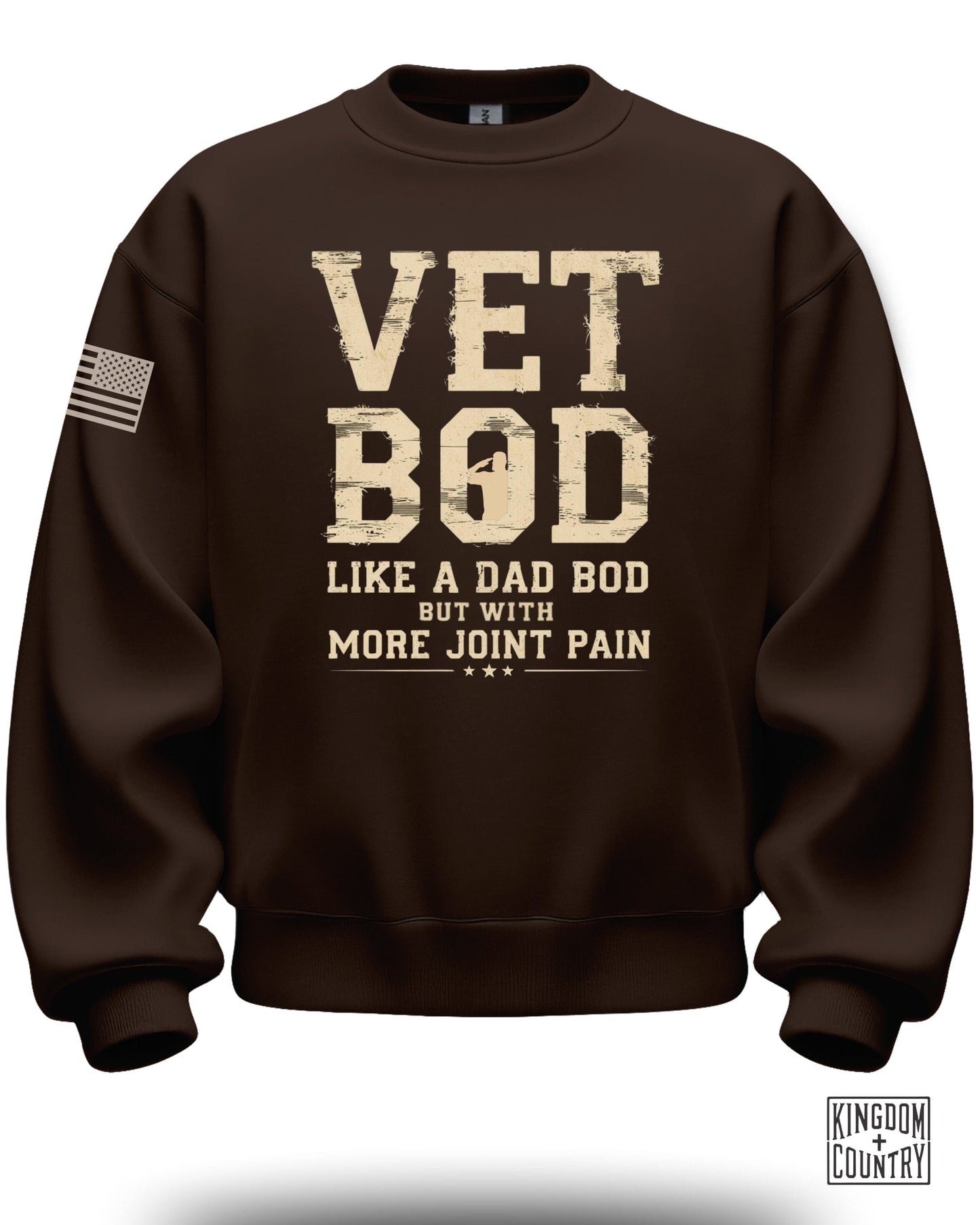 Vet Bod Like a Dad Bod But With More Joint Pain Sweater