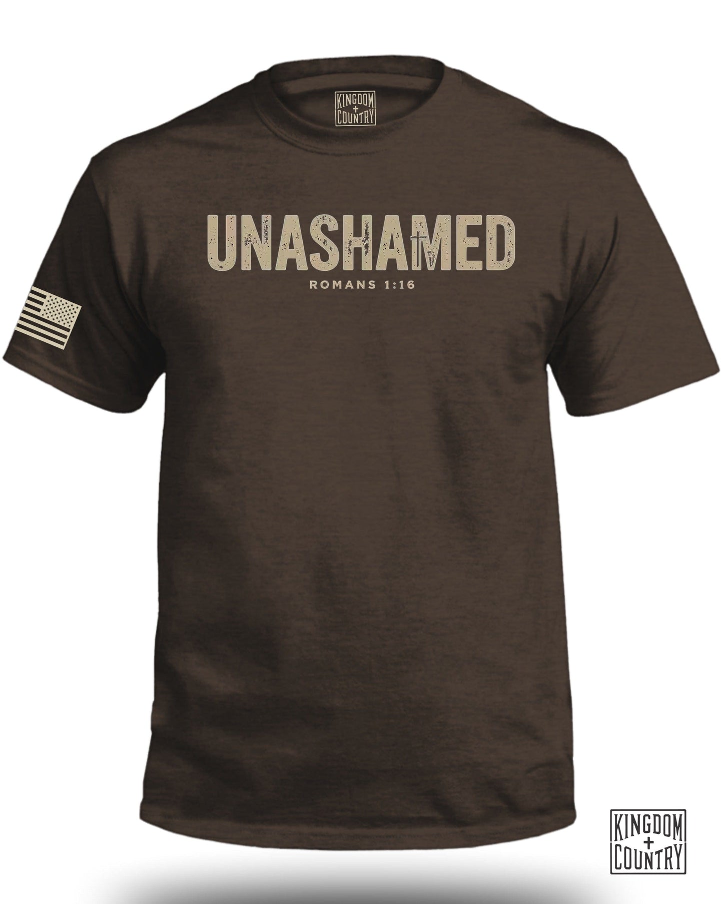 Unashamed Romans 1:16 Graphic T-shirt product type