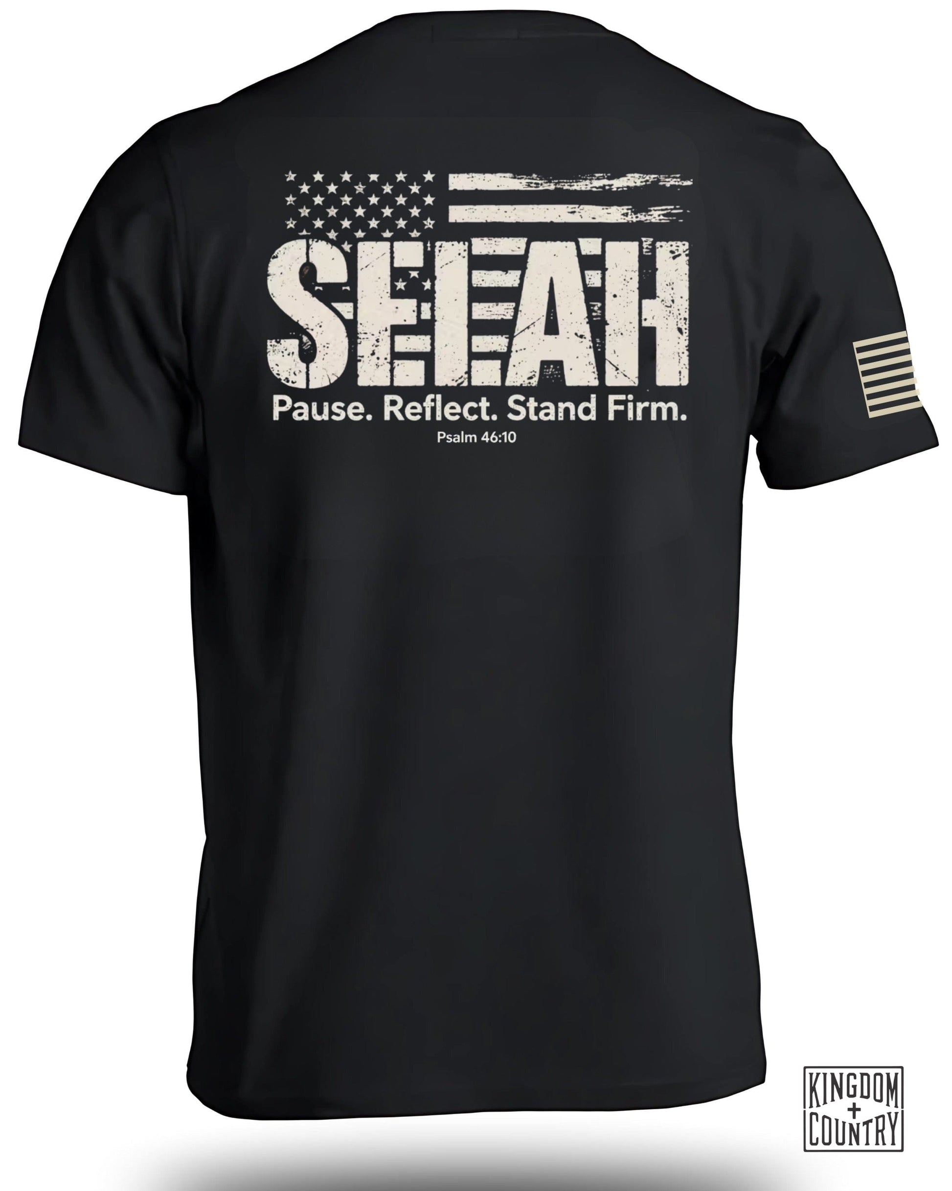 Selah Pause Reflect Stand Firm Psalm 46 10 T-shirt product