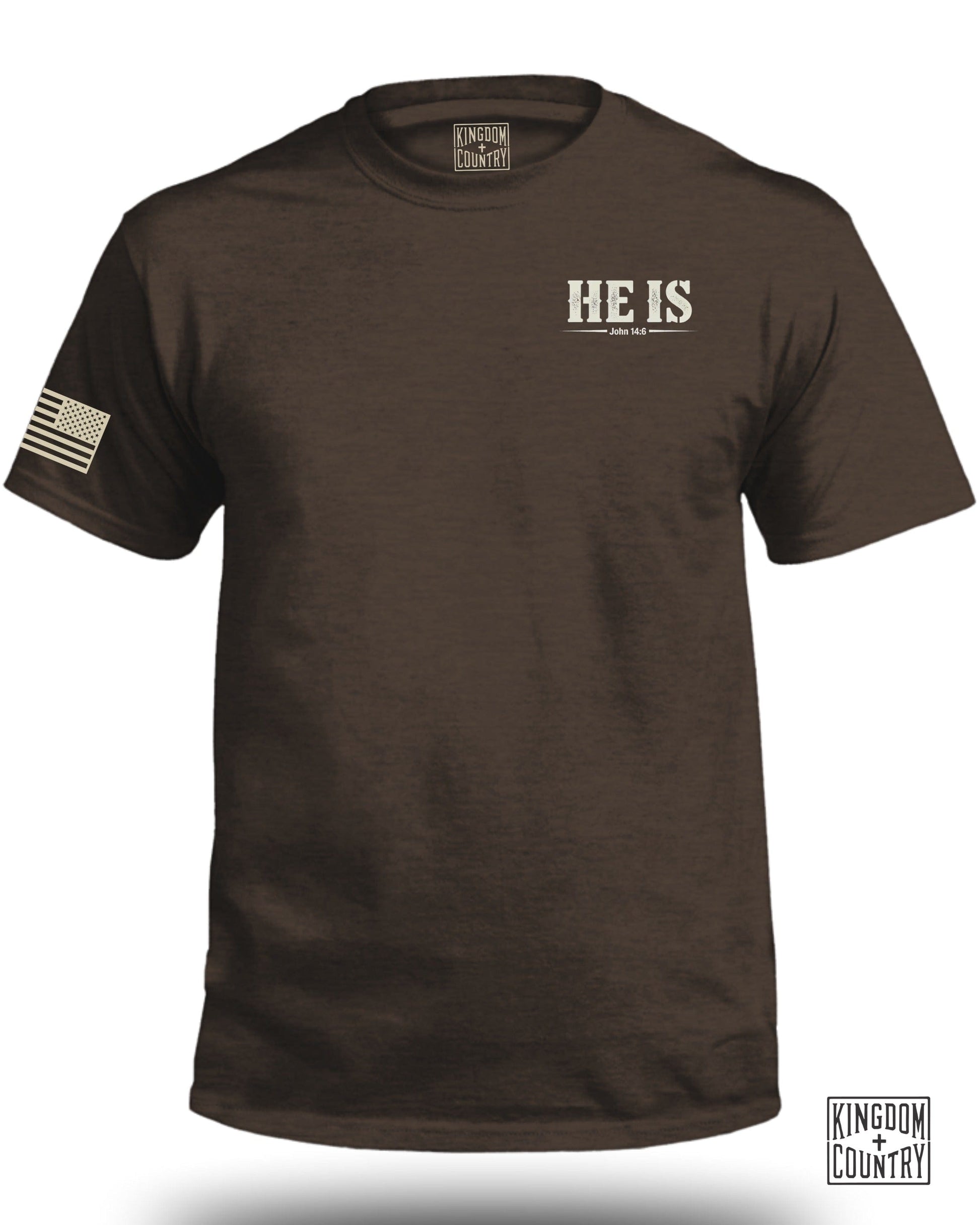 He Is John 14 6 American Flag Graphic Tee product