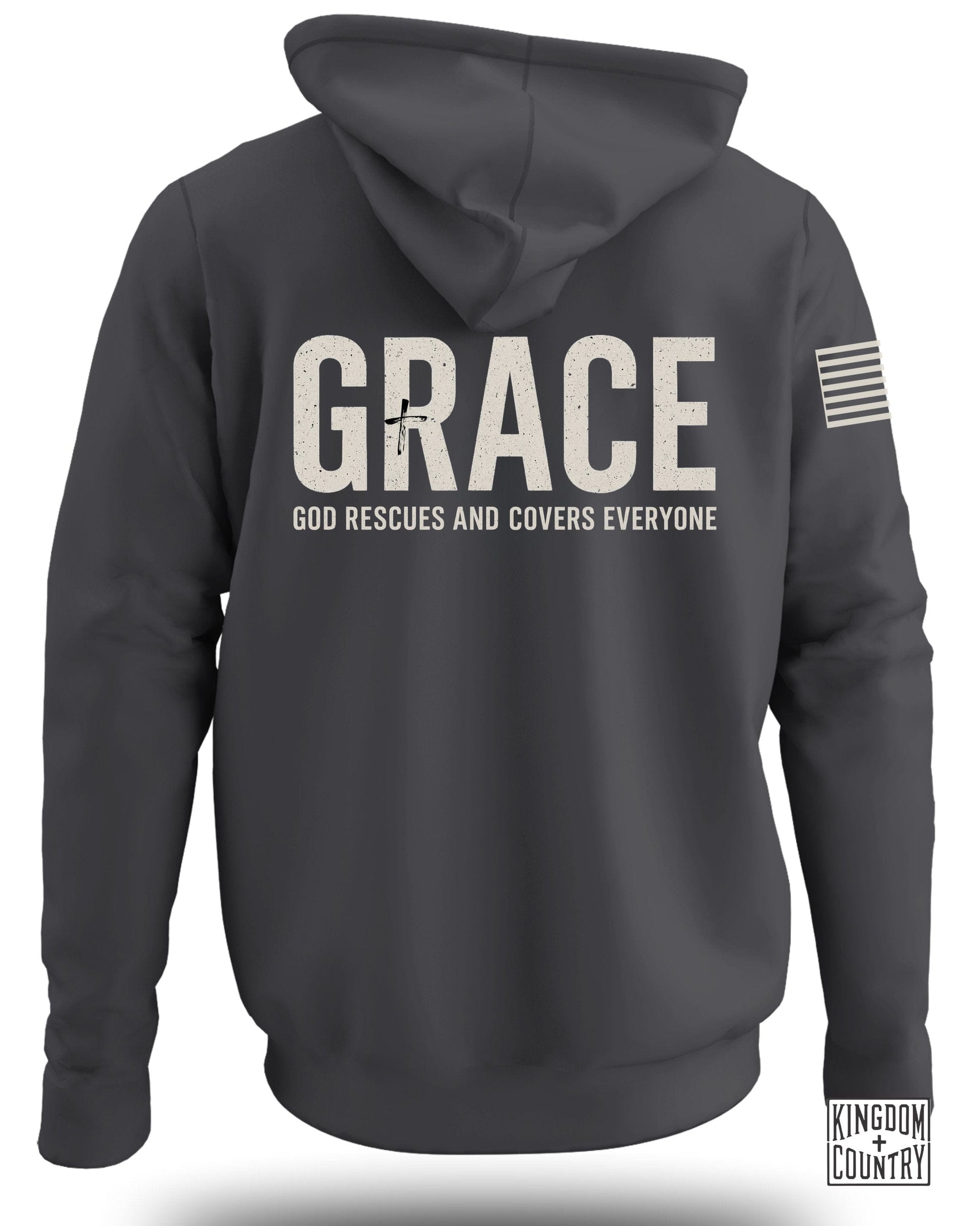 Grace God Rescues And Covers Everyone Hoodie product