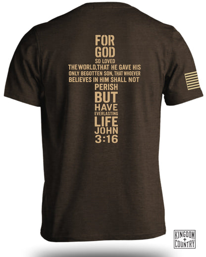 Inspirational John 3:16 Graphic T-Shirt product type