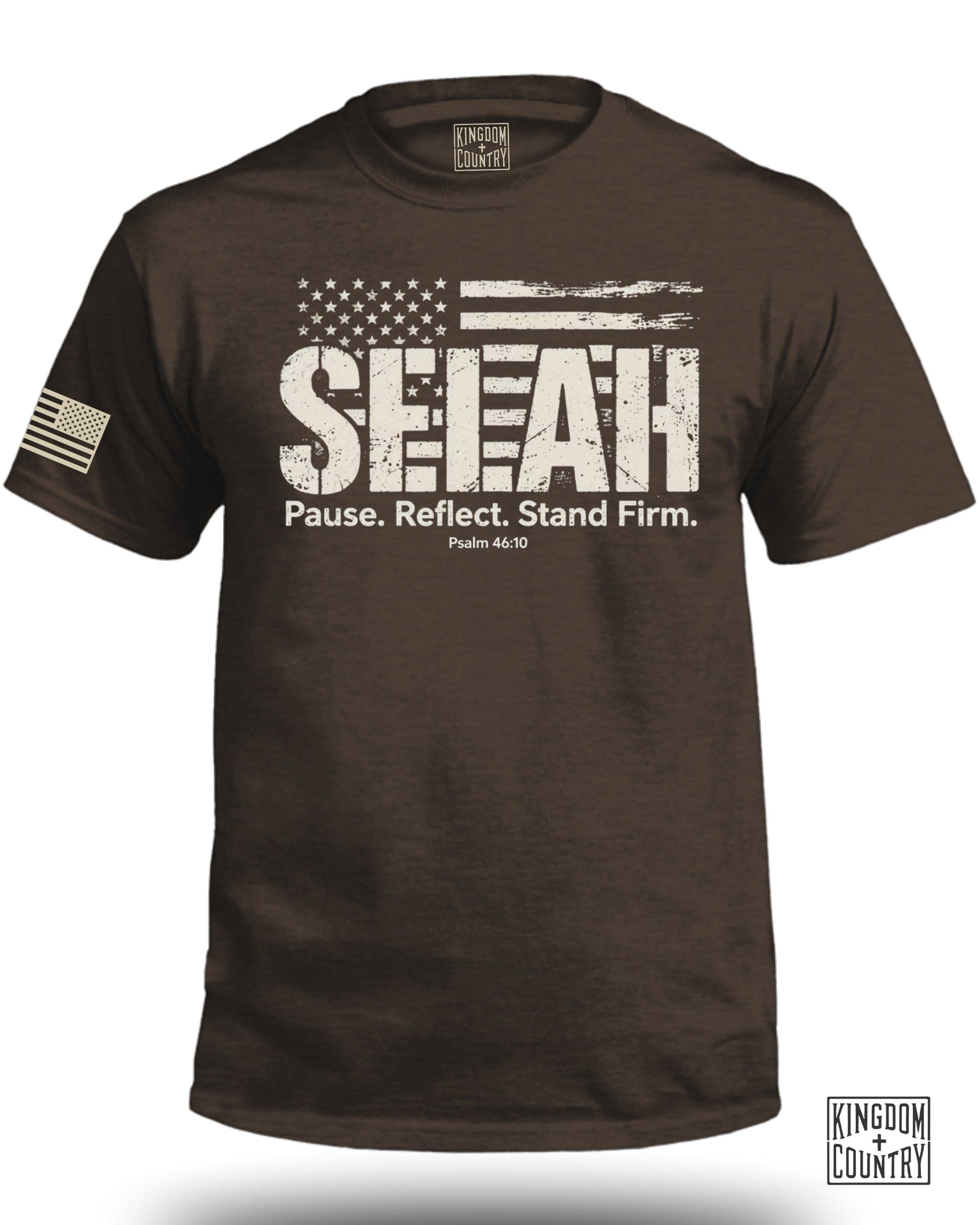 Selah Pause Reflect Stand Firm Psalm 46:10 t-shirt product