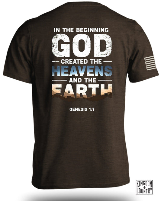 God Created Heavens and Earth Genesis 1:1 Product Type
