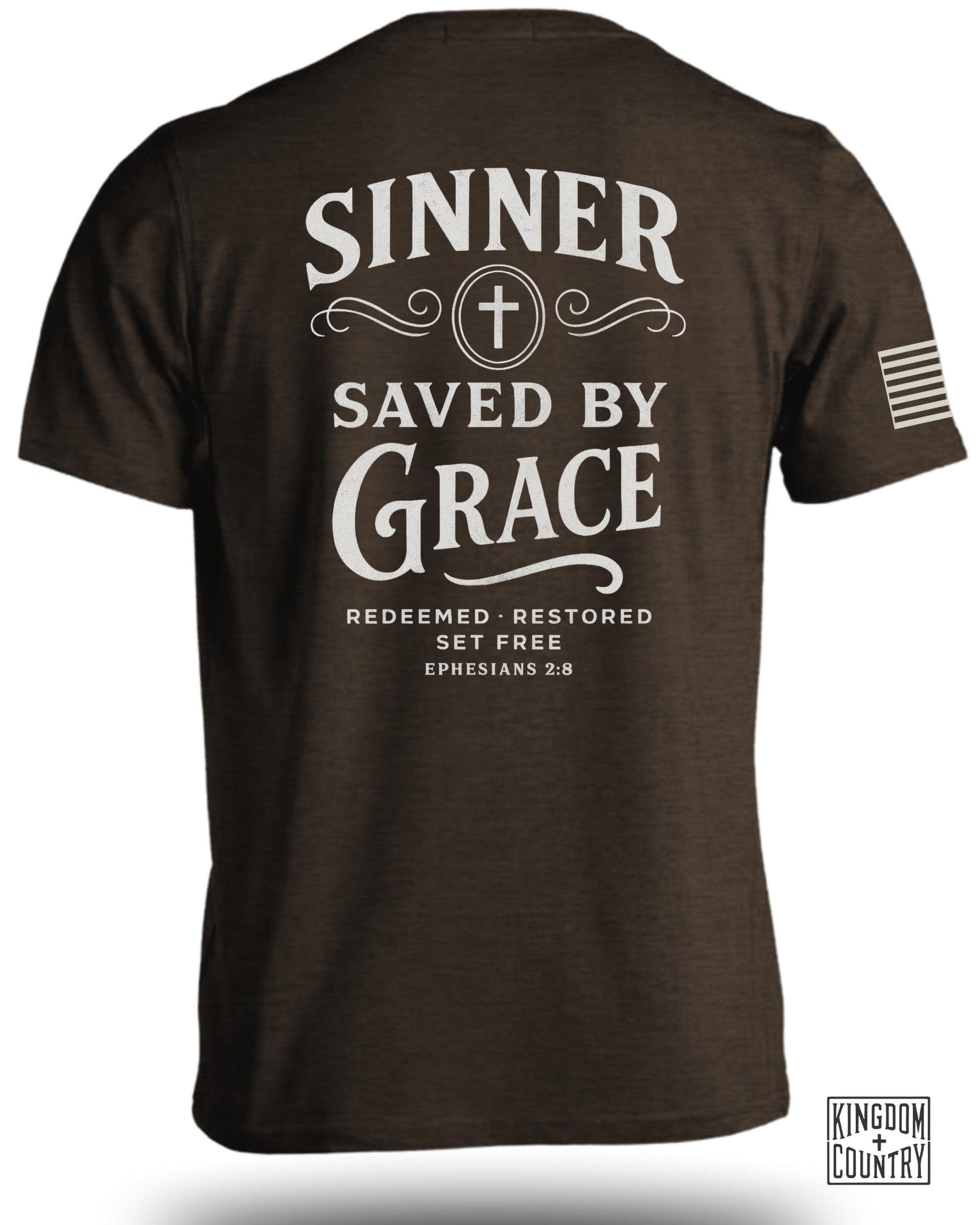 Sinner Saved by Grace Redeemed Restored Set Free product type