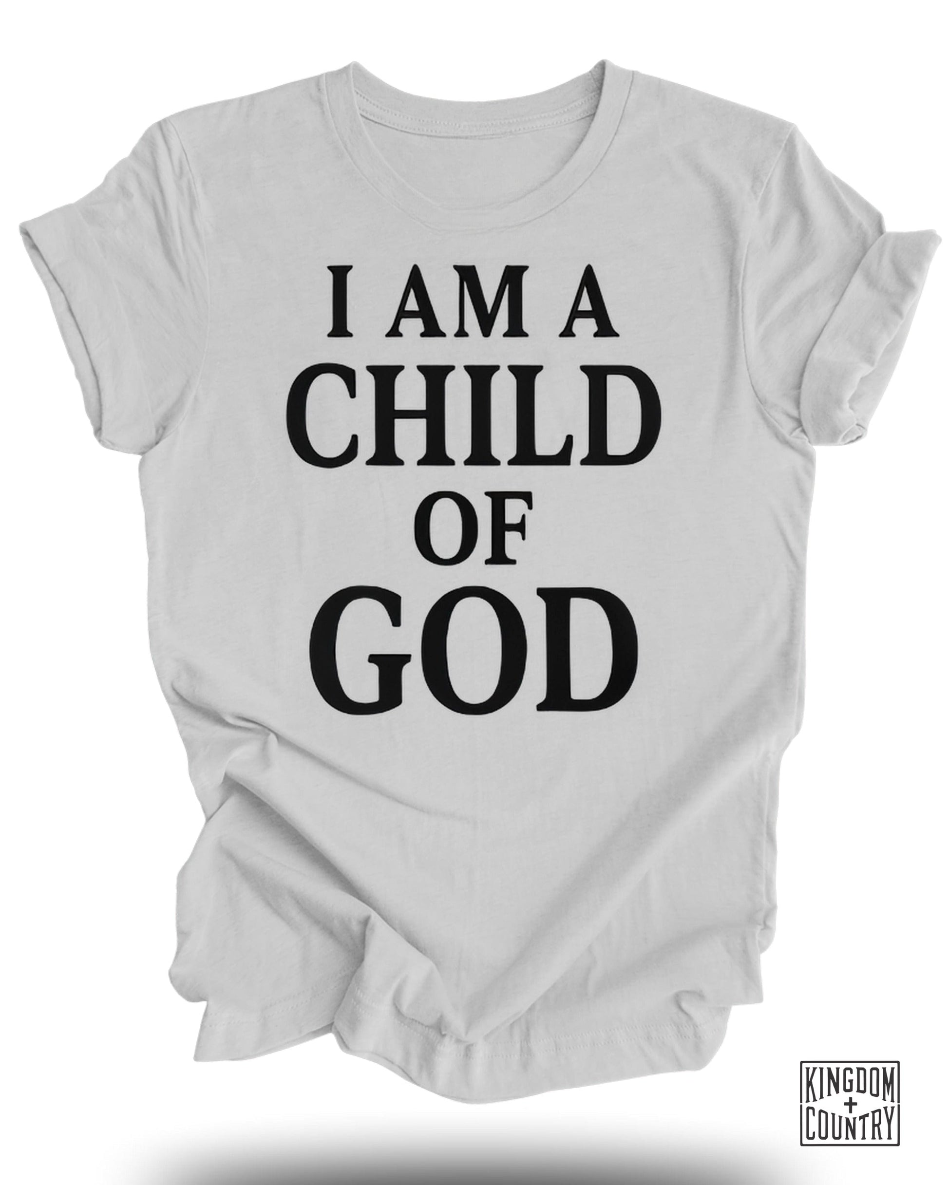 I Am a Child of God Statement T-Shirt product type