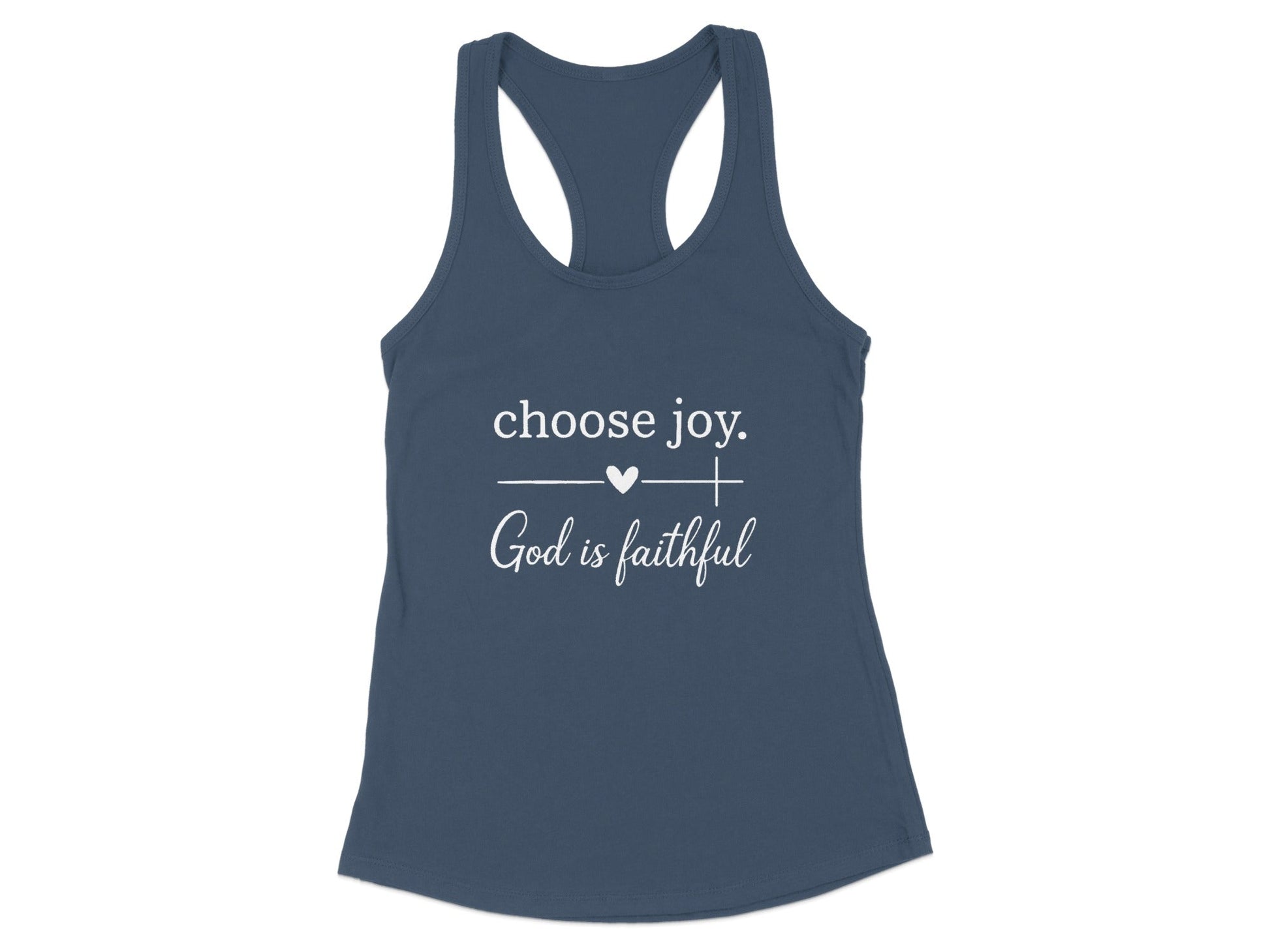 Choose Joy God Is Faithful Tank Top product type