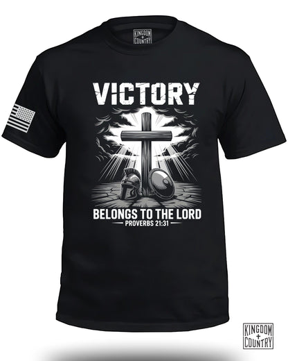 Victory Belongs to the Lord Proverbs T-shirt product type