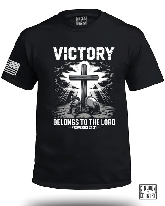 Victory Belongs to the Lord Proverbs T-shirt product type