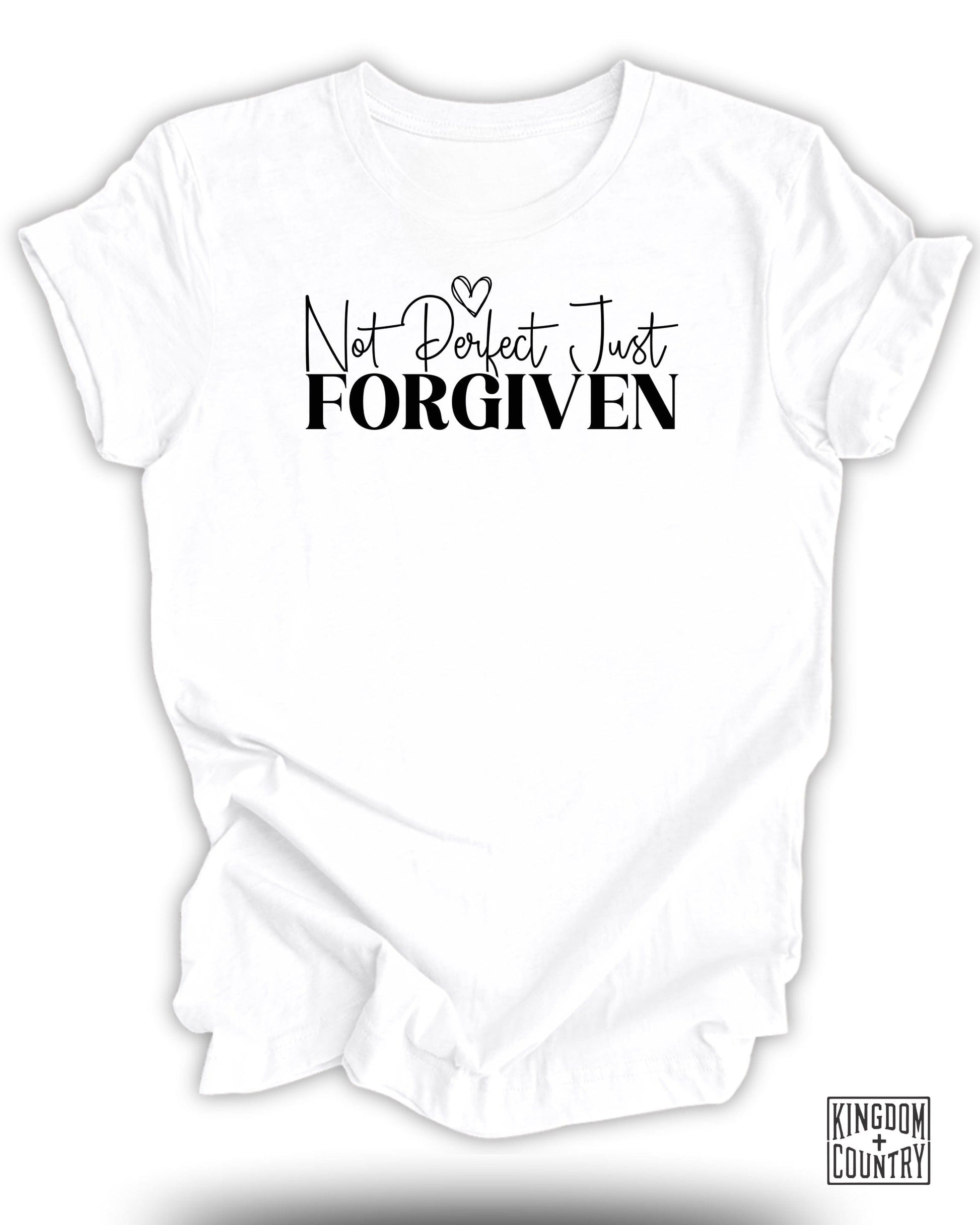 Not Perfect Just Forgiven Graphic T-shirt product type