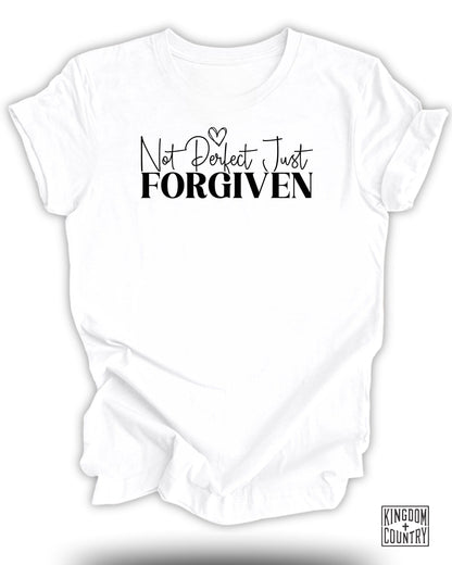 Not Perfect Just Forgiven Graphic T-shirt product type