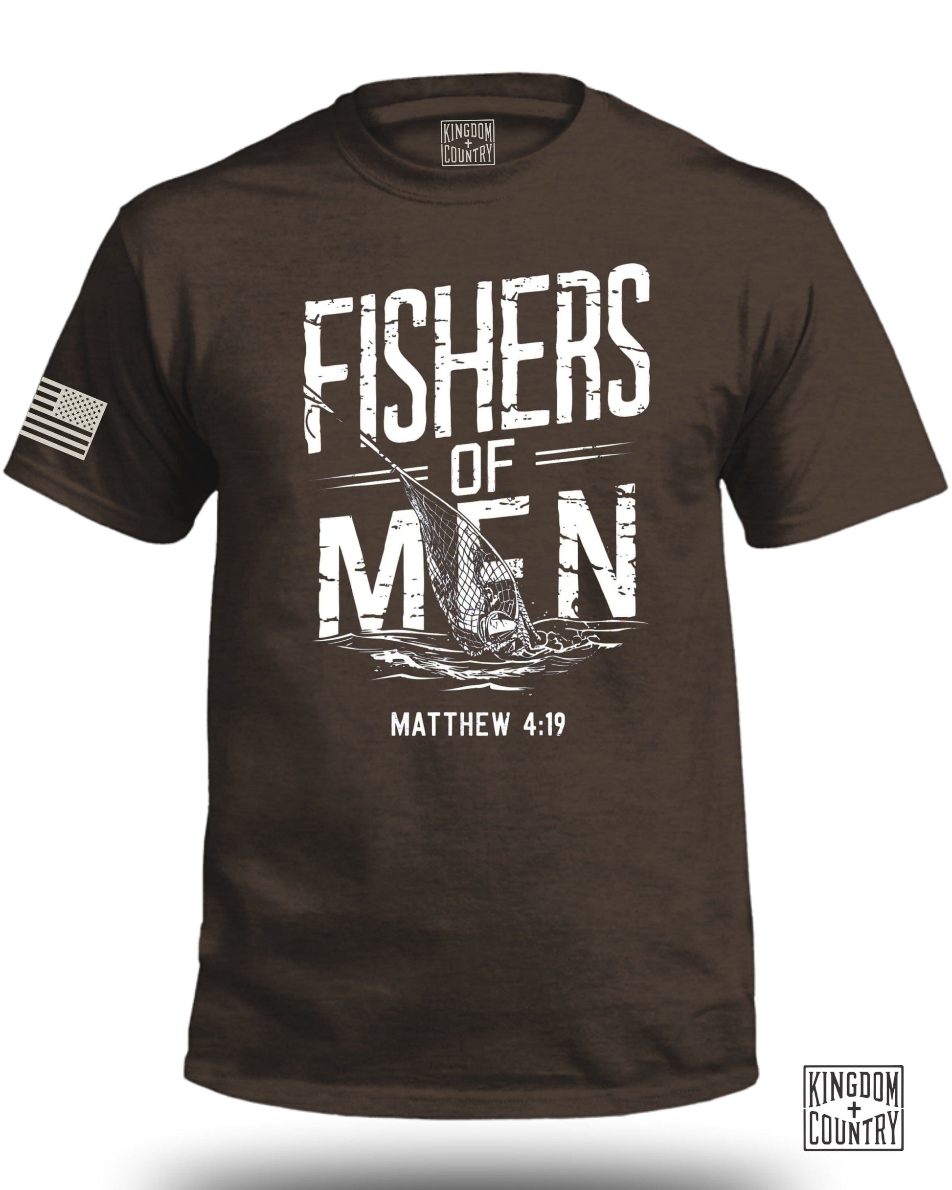 Fishers of Men Matthew 4:19 Short Sleeve Shirt product