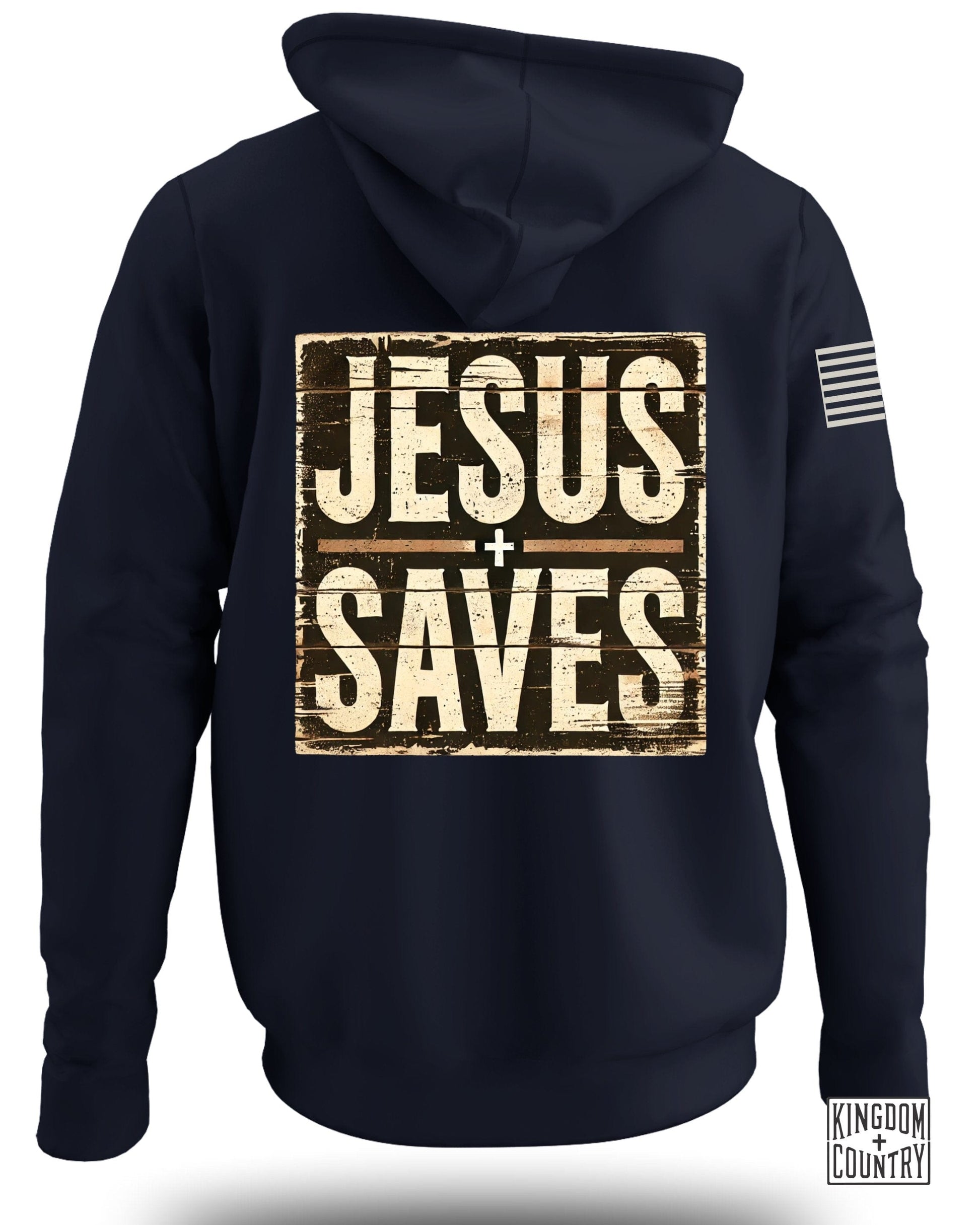 Jesus Saves Inspirational Hoodie Product